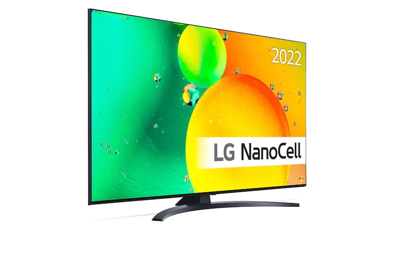LG 55" NANO 76 - NanoCell 4K Smart TV - 55NANO766QA, 55NANO766QA