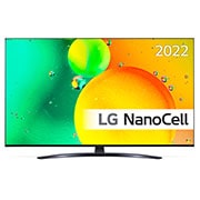 LG 55" NANO 76 - NanoCell 4K Smart TV - 55NANO766QA, 55NANO766QA