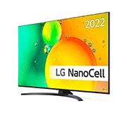 LG 55" NANO 76 - NanoCell 4K Smart TV - 55NANO766QA, 55NANO766QA