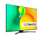 LG 55" NANO 76 - NanoCell 4K Smart TV - 55NANO766QA, 55NANO766QA