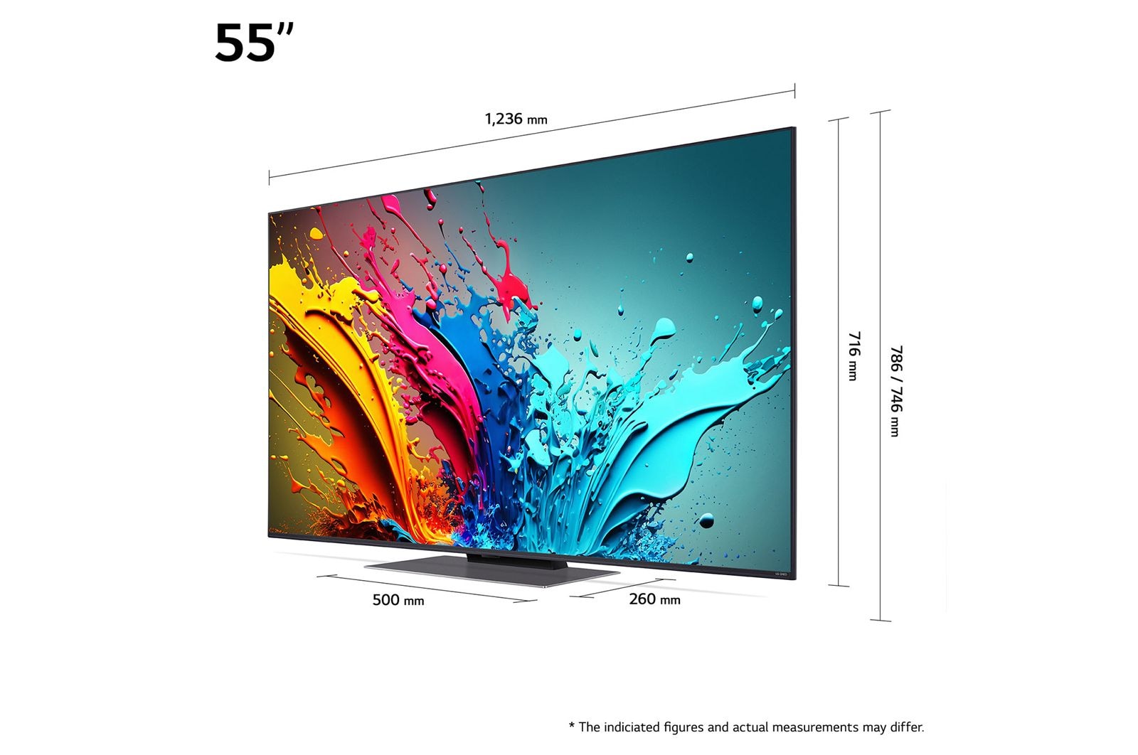 LG 55" LG QNED AI QNED87 4K Smart TV 2024, 55QNED87T6B