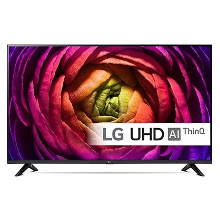 LG UHD TV sedd framifrån