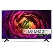 LG UHD TV sedd framifrån