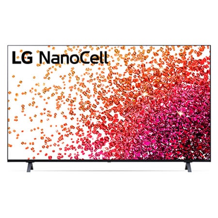 LG NanoCell TV sedd framifrån