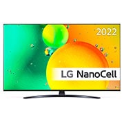 LG 65" NANO 76 - NanoCell 4K Smart TV - 65NANO766QA, 65NANO766QA