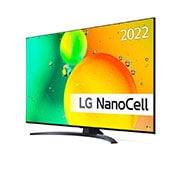 LG 65" NANO 76 - NanoCell 4K Smart TV - 65NANO766QA, 65NANO766QA