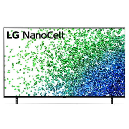 LG NanoCell TV sedd framifrån