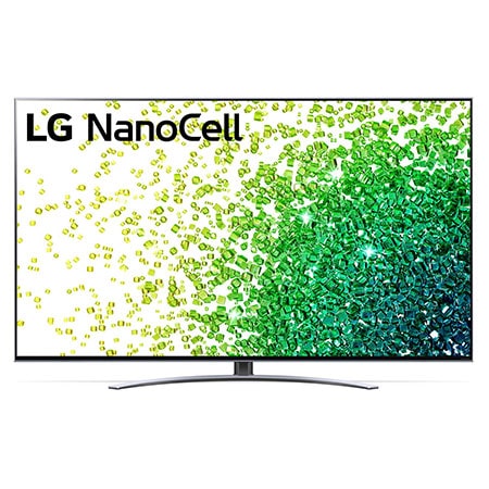 LG NanoCell TV sedd framifrån