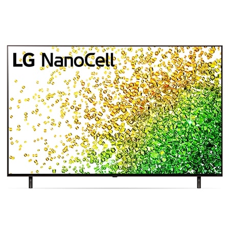 LG NanoCell TV sedd framifrån