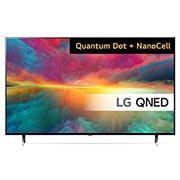 LG 65'' QNED 75 - 4K TV (2023), Framifrån, 65QNED756RA