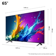 LG 65" QNED AI QNED80 4K Smart TV 2024, 65QNED80T6A