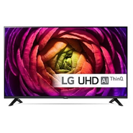 LG UHD TV sedd framifrån