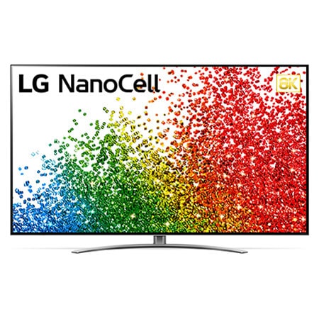 LG NanoCell TV sedd framifrån