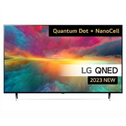 LG 75'' QNED 75 - 4K TV (2023), Framifrån, 75QNED756RA