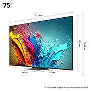 LG 75" LG QNED AI QNED86 4K Smart TV 2024, 75QNED86T6A