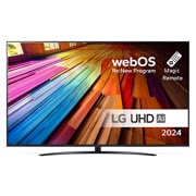 LG 75 tum LG UHD AI UT81 4K Smart TV 2024, 75UT81006LA