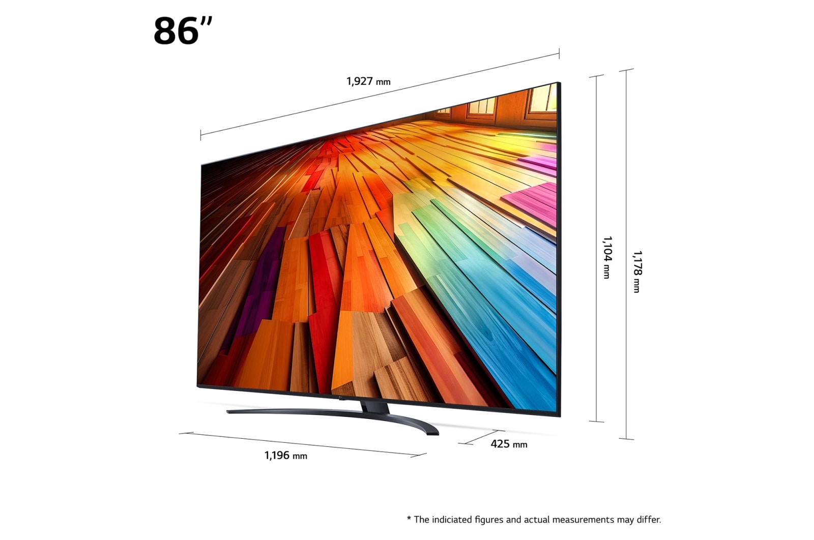 LG 86 tum LG UHD AI UT81 4K Smart TV 2024, 86UT81006LA