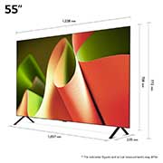 LG 55'' LG OLED AI B4 4K Smart TV 2024, OLED55B46LA