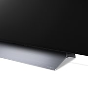 LG 55'' OLED evo C3 - 4K TV (2023), Vy framifrån med LG OLED evo, logotypen för 11 Years World No.1 OLED är på skärmen, och en soundbar står nedanför. , OLED55C35LA