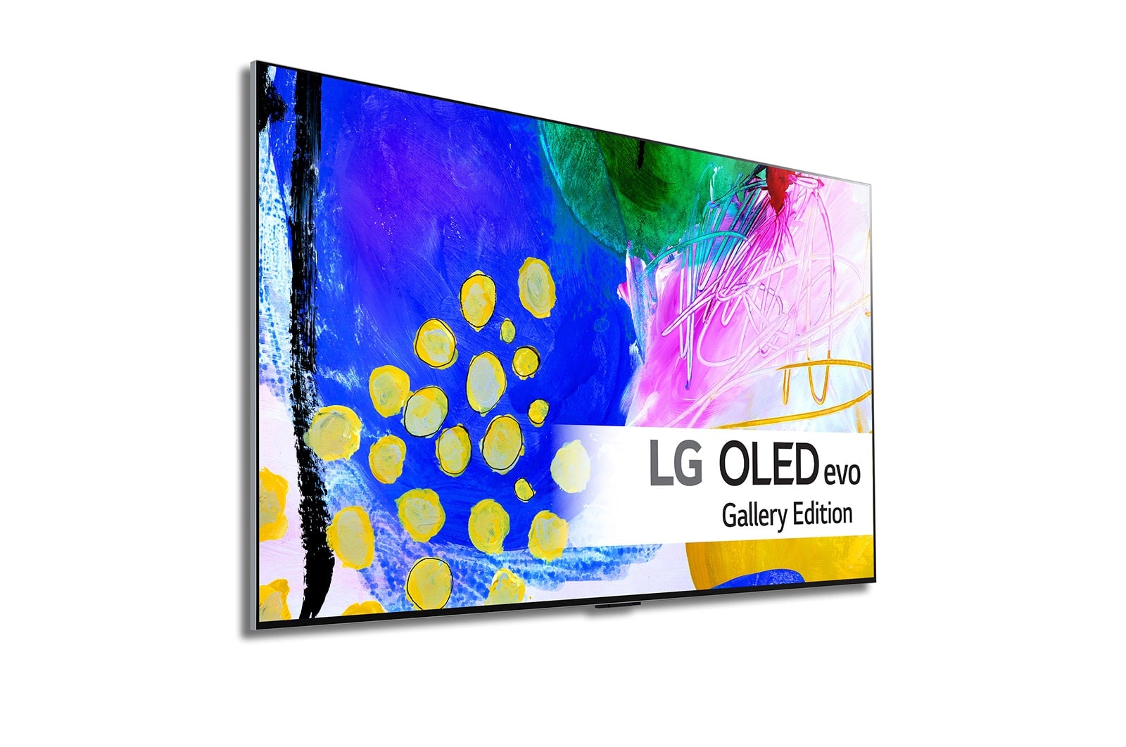 LG 55'' OLED G2 - OLED evo Gallery Edition 4K Smart TV - OLED55G26LA, framsida, OLED55G26LA