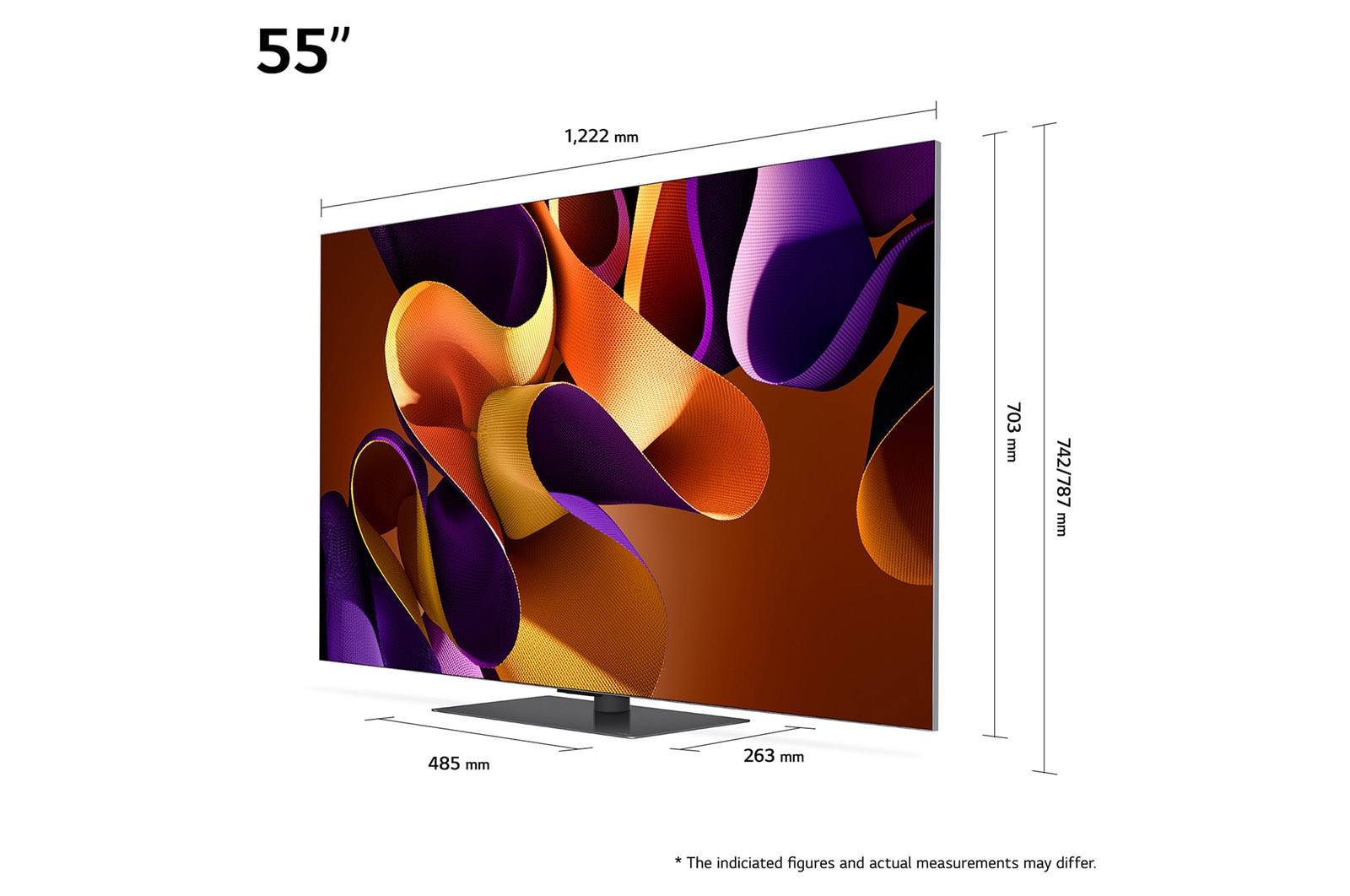 LG 55'' LG OLED evo AI G4 4K Smart TV 2024, OLED55G46LS