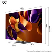 LG 55'' LG OLED evo AI G4 4K Smart TV 2024, OLED55G46LS