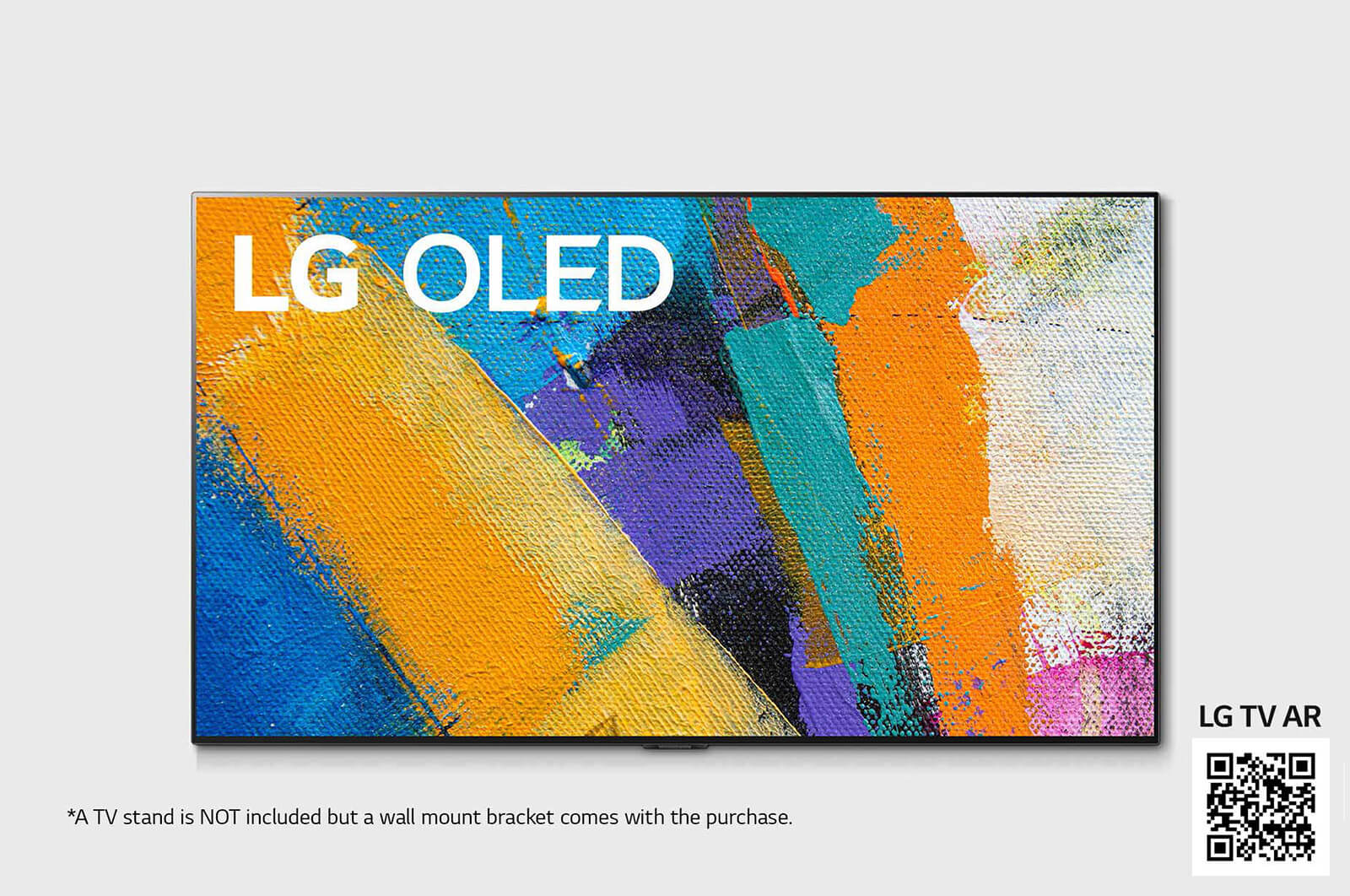 LG 55" Gallery OLED GX 4K TV med integrerat väggfäste, OLED55GX6LA