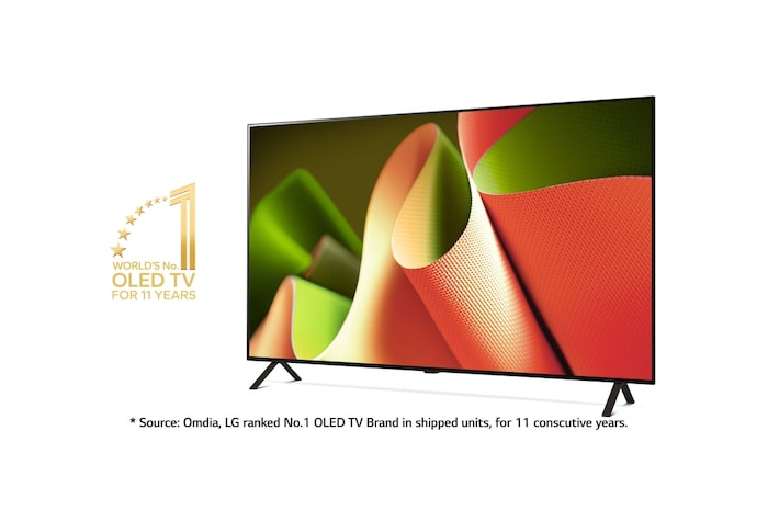 LG 65" OLED AI B4 4K Smart TV 2024, OLED65B46LA