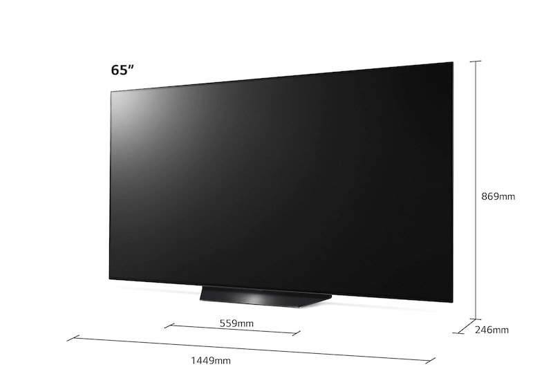 LG BX 65 tum 4K Smart OLED TV, OLED65BX6LB