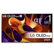 LG OLED evo AI G4 4K Smart TV på 97 tum OLED97G45LW 2024 med alpha 11 AI-processor