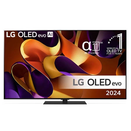 65'' LG OLED evo AI G4 4K Smart TV 2024 - OLED65G46LS