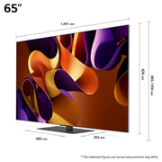 LG 65'' LG OLED evo AI G4 4K Smart TV 2024, OLED65G46LS