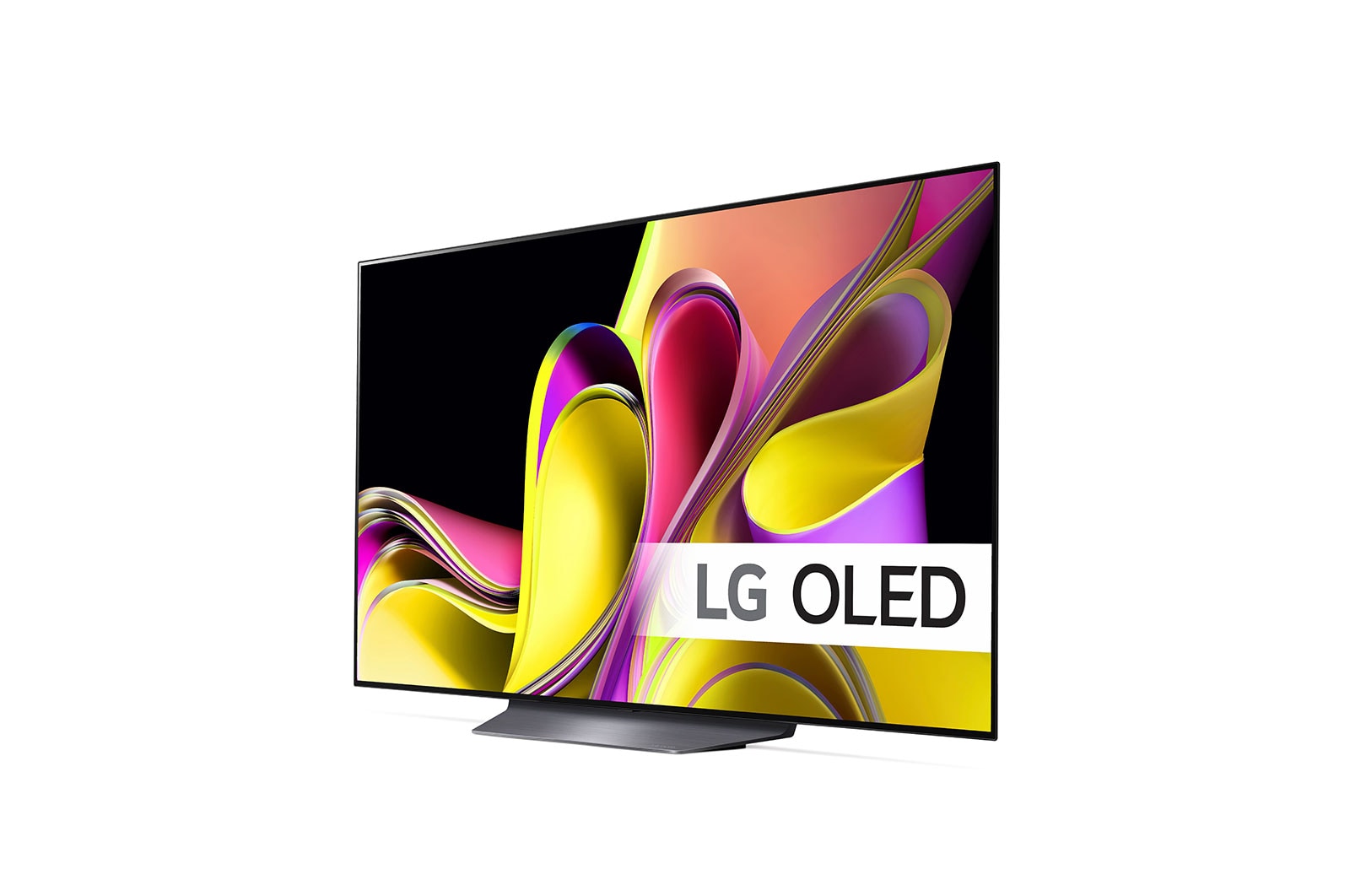 LG 77'' OLED B3 - 4K TV (2023), Vy framifrån med LG OLED och emblemet för 11 Years World No.1 OLED., OLED77B36LA