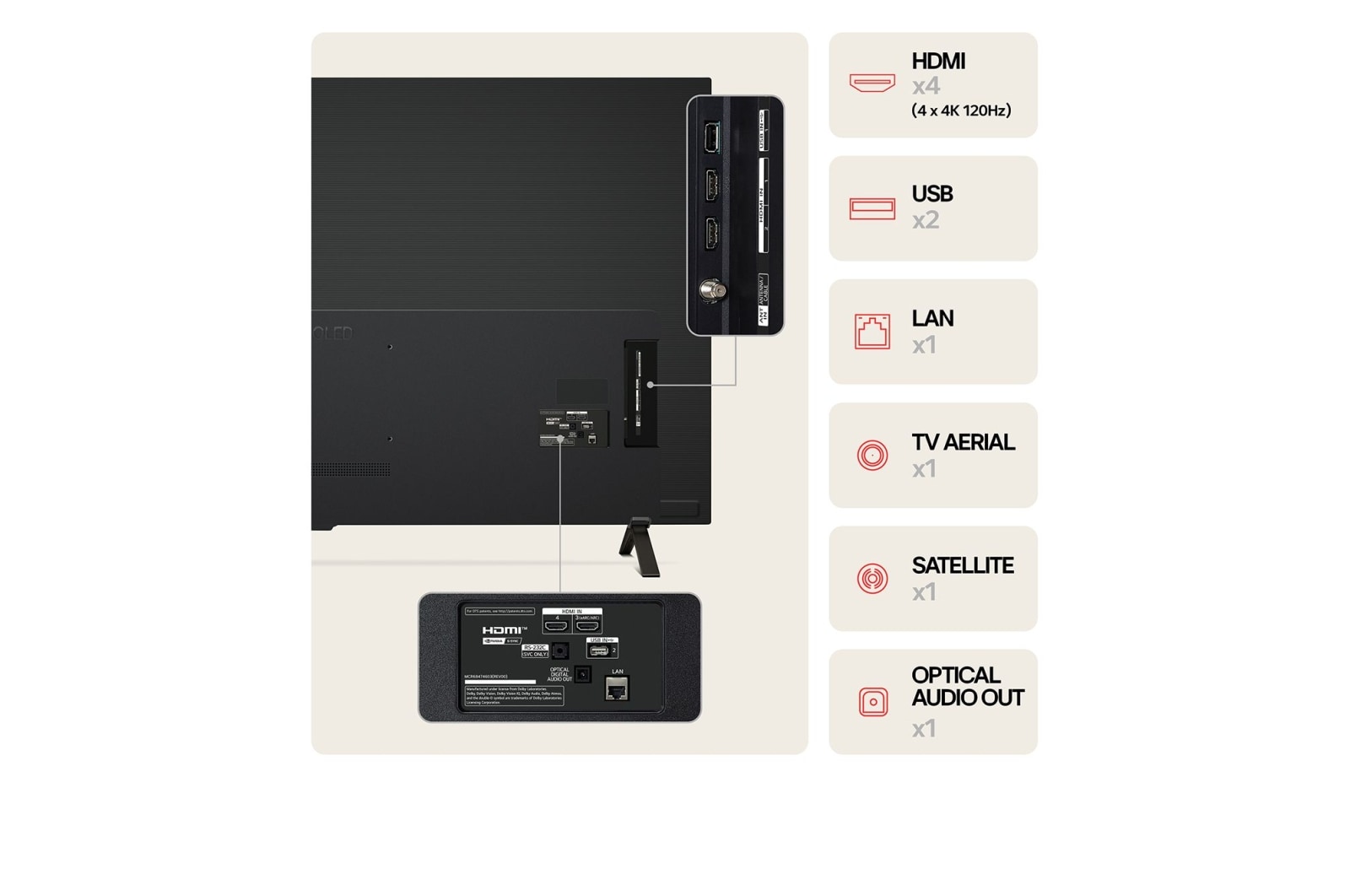 LG 77'' LG OLED AI B4 4K Smart TV 2024, OLED77B46LA