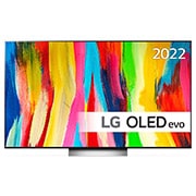 LG 77" OLED C2 - OLED evo 4K Smart TV - OLED77C26LD, OLED77C26LD