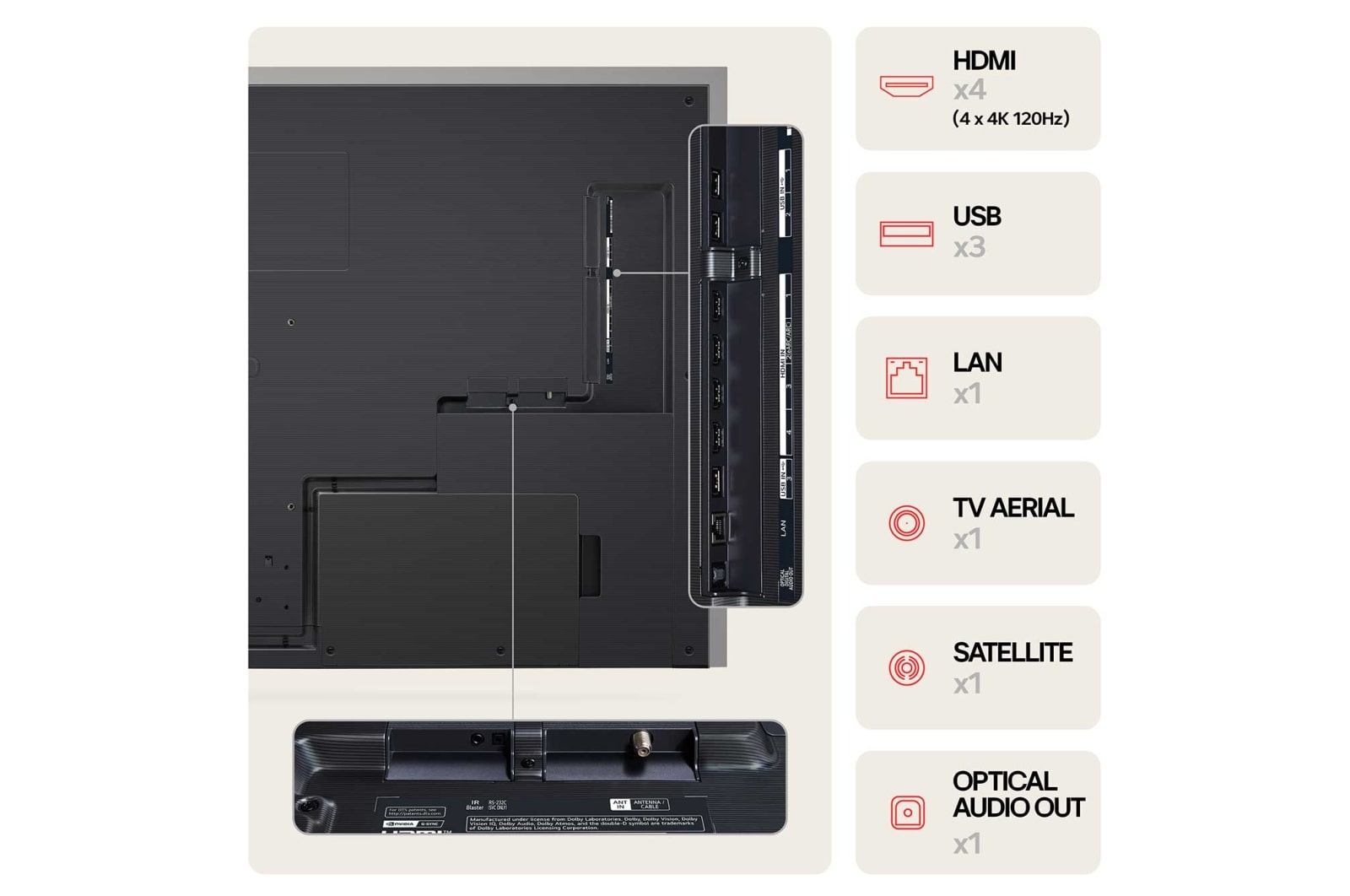 LG 77" LG OLED evo AI G4 4K Smart TV 2024, OLED77G45LW