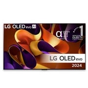 LG OLED evo AI G4 4K Smart TV på 77 tum OLED77G45LW 2024 med alpha 11 AI-processor