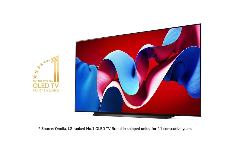 LG 83" OLED evo AI C4 4K Smart TV 2024, OLED83C44LA