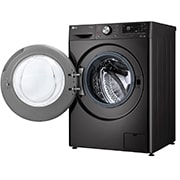 LG 10.5 kg / 7 kg Tvättmaskin/Torktumlare(Svart) - Auto Dose, Steam, Energiklass E, TurboWash™360, AI DD™, Smart Diagnosis™ med Wi-Fi, CV90J7S2BA