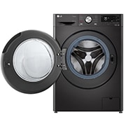 LG 10.5 kg / 7 kg Tvättmaskin/Torktumlare(Svart) - Auto Dose, Steam, Energiklass E, TurboWash™360, AI DD™, Smart Diagnosis™ med Wi-Fi, CV90J7S2BA