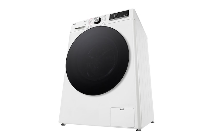 LG 10 kg / 6 kg Kombinerad tvätt/tork(Vit) - Steam, Energiklass A/D, TurboWash™360, AI DD™, Smart Diagnosis™ med Wi-Fi, CV94V7S2WN