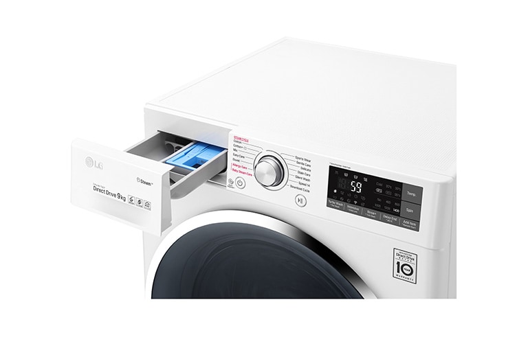 LG 1-9 kg TurboWash™ & Spa Steam, Wi-Fi, 6 Motion Direct Drive tvättmaskin, energiklass A+++ ( -30%), F14AW9S2