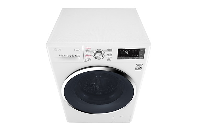 LG 1-9 kg TurboWash™ & Spa Steam, Wi-Fi, 6 Motion Direct Drive tvättmaskin, energiklass A+++ ( -30%), F14AW9S2