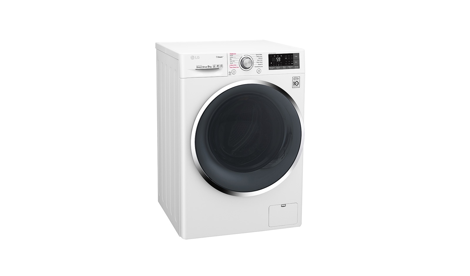 LG 1-9 kg TurboWash™ & Spa Steam, Wi-Fi, 6 Motion Direct Drive tvättmaskin, energiklass A+++ ( -30%), F14AW9S2