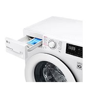 LG 7 kg Tvättmaskin(Vit) - Energiklass D, Steam, AI DD™, Smart Diagnosis™, F2WP307S0WS