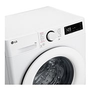 LG Slim 8 kg Tvättmaskin(Vit) - Steam, Energiklass A, AI DD™,  Smart Diagnosis™, 47,5cm djup, F2Y5PYP3W