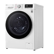 LG 8 kg / 5 kg Tvättmaskin/Torktumlare(Vit) - Steam, Energiklass E, AI DD™, Smart Diagnosis™ med Wi-Fi, F4DV508S2W