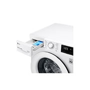 LG 8 kg Tvättmaskin(Vit) - Energiklass C, AI DD™, Smart Diagnosis™, F4WP308N0W