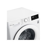 LG 9 kg Tvättmaskin(Vit) - Energiklass B, AI DD™, Smart Diagnosis™, F4WP309N0W
