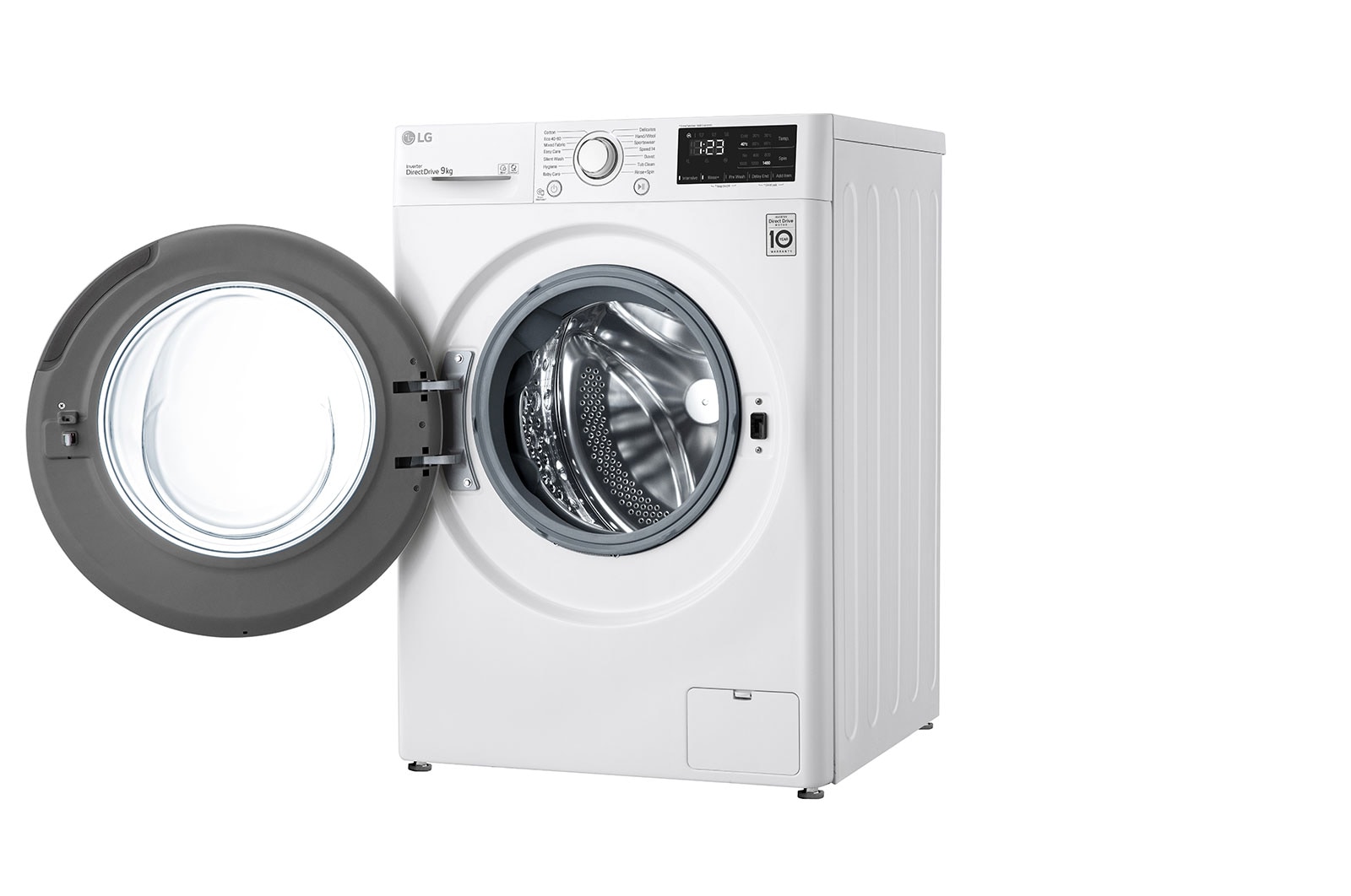 LG 9 kg Tvättmaskin(Vit) - Energiklass B, AI DD™, Smart Diagnosis™, F4WP309N0W